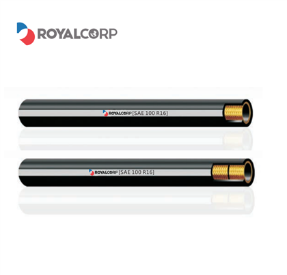 Dlúth, brú ard, aon agus dhá chrann cruach treisithe, píobán hiodrálach clúdaithe braided